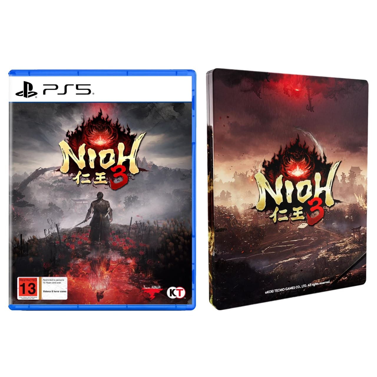 NIOH 3 steelbook PS5