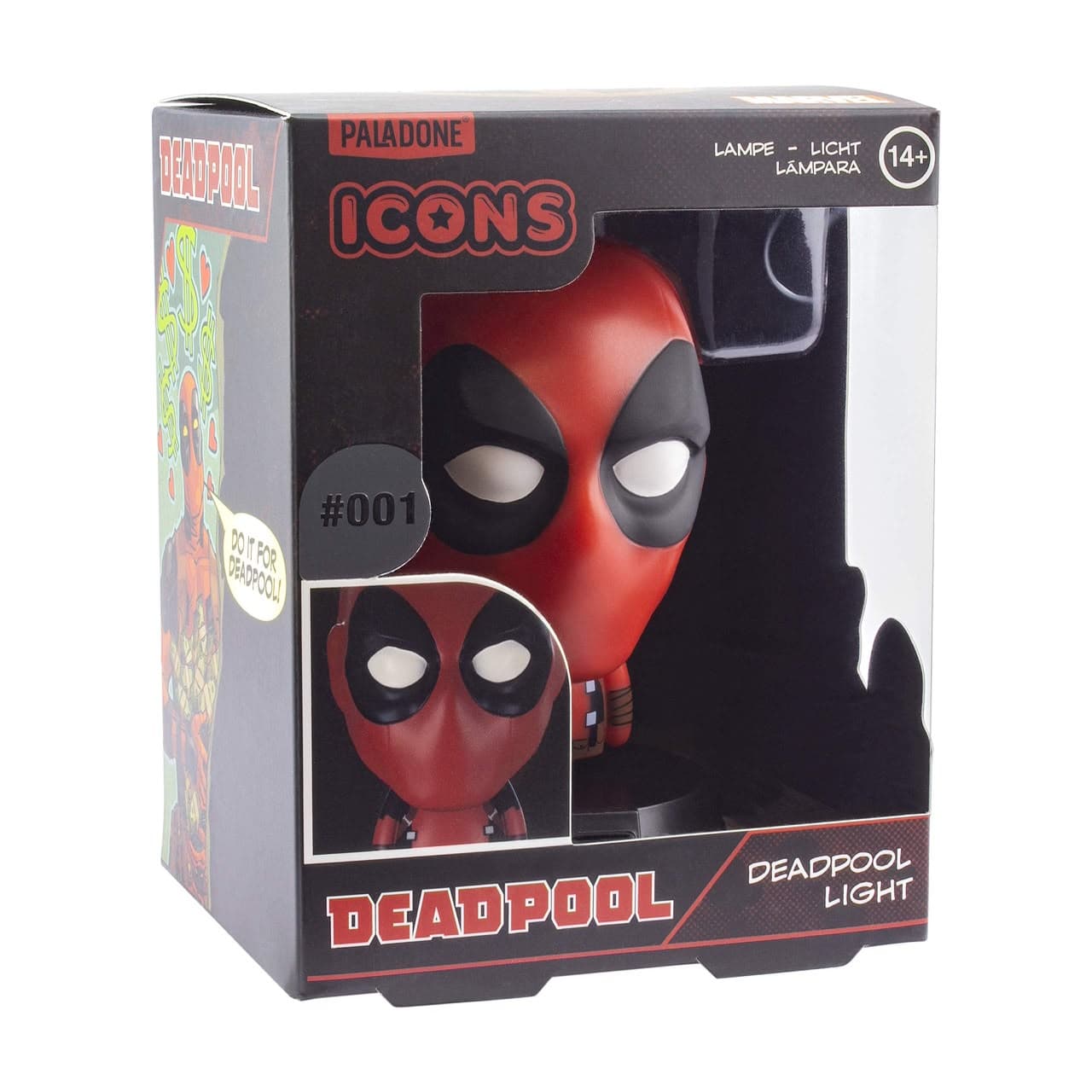 Deadpool lamp Paladone original