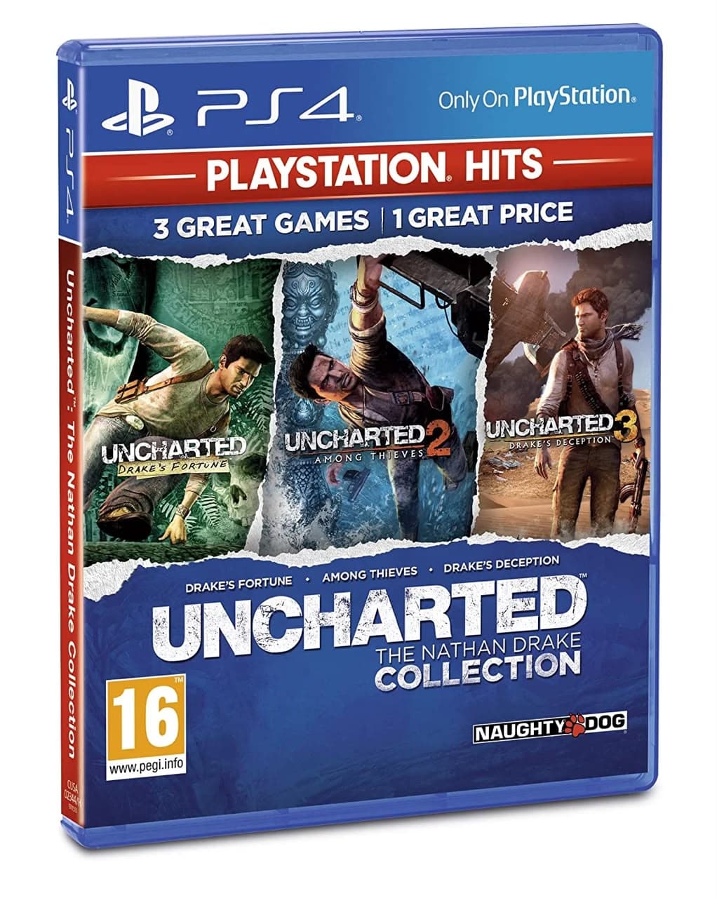 UNCHARTED THE NATHAN DRAKE COLLECTION PS4