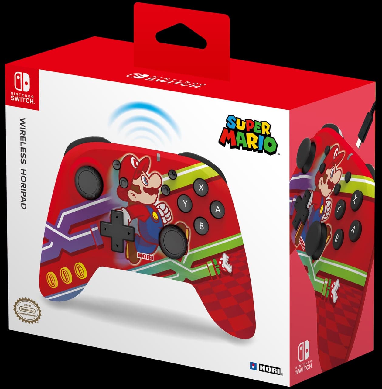 Manette sans fils HORI Super Mario