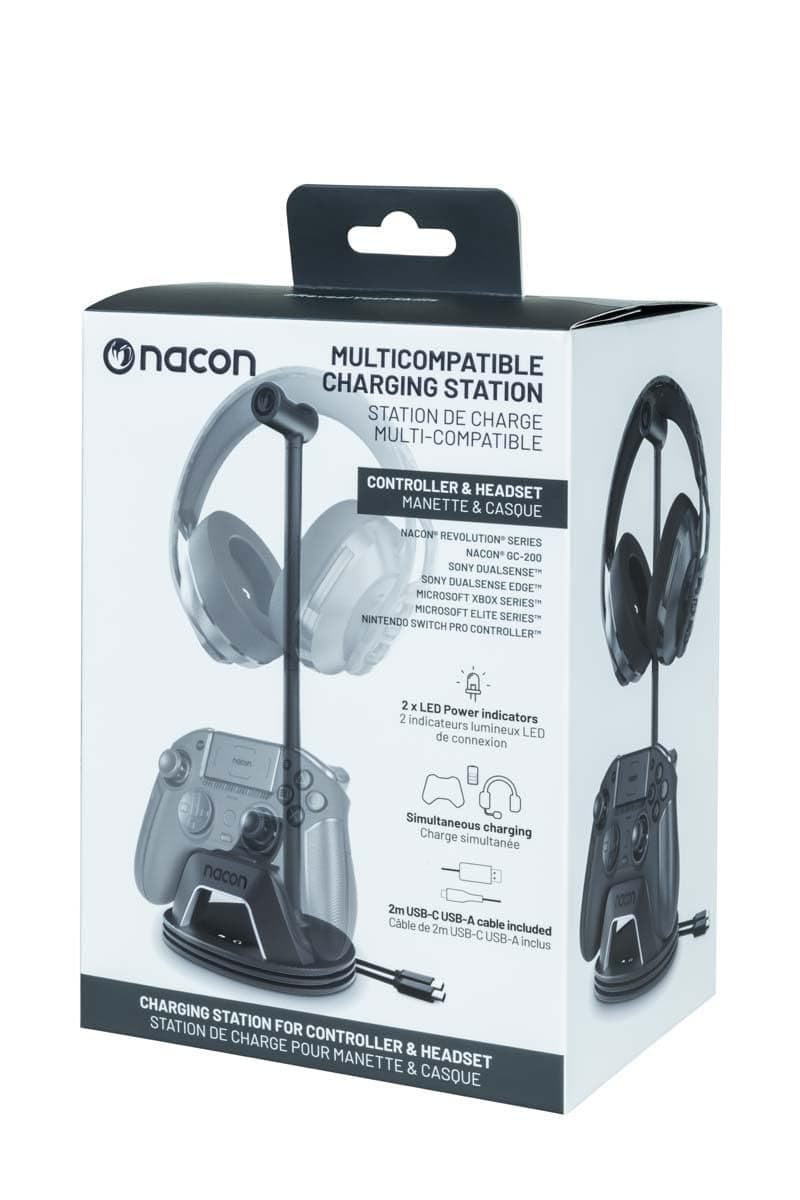 Nacon Station de charge pour manette et casque original