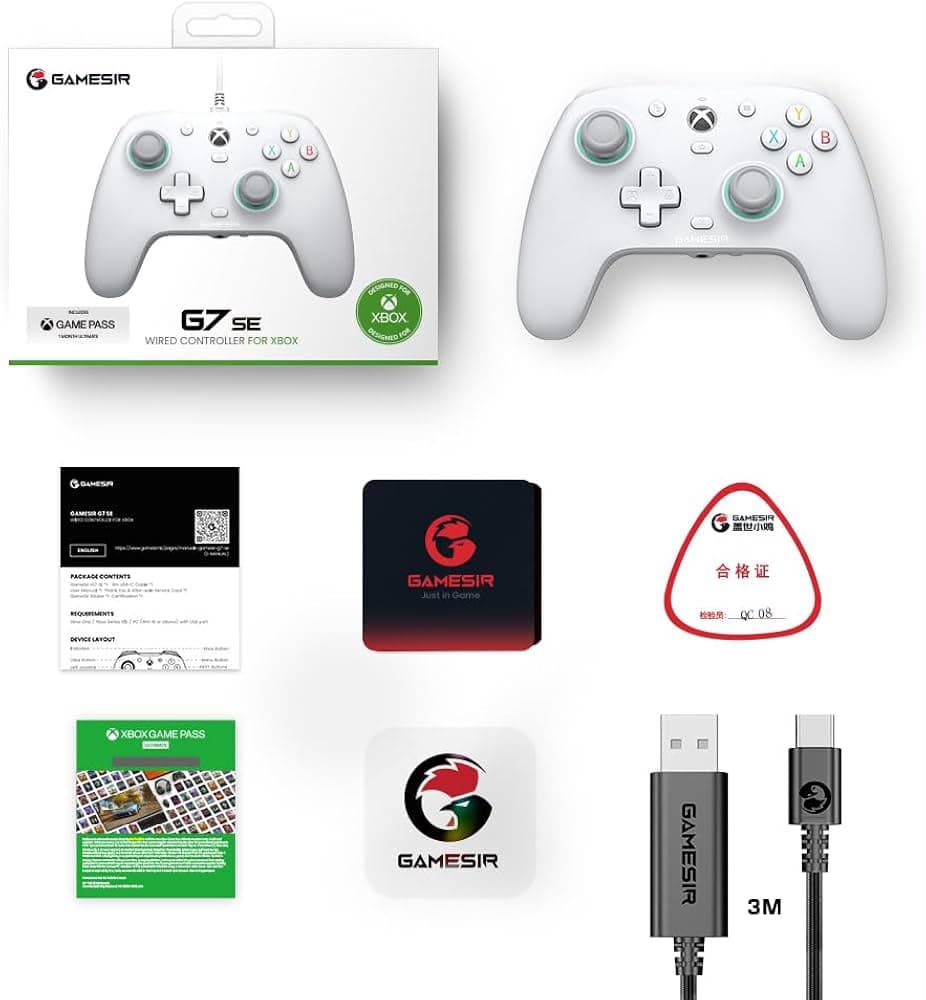 Manette gamesir g7 SE blanc